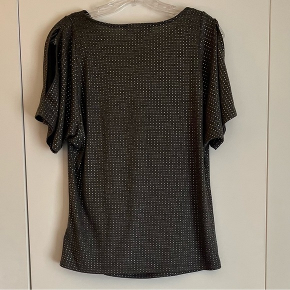 Michael Kors Polkadot Cowl Neck Blouse - Picture 2 of 7